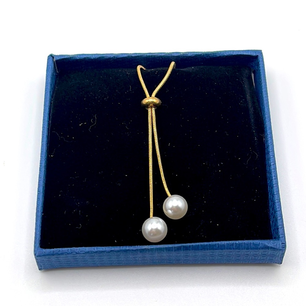 Pearl Adjustable Necklace